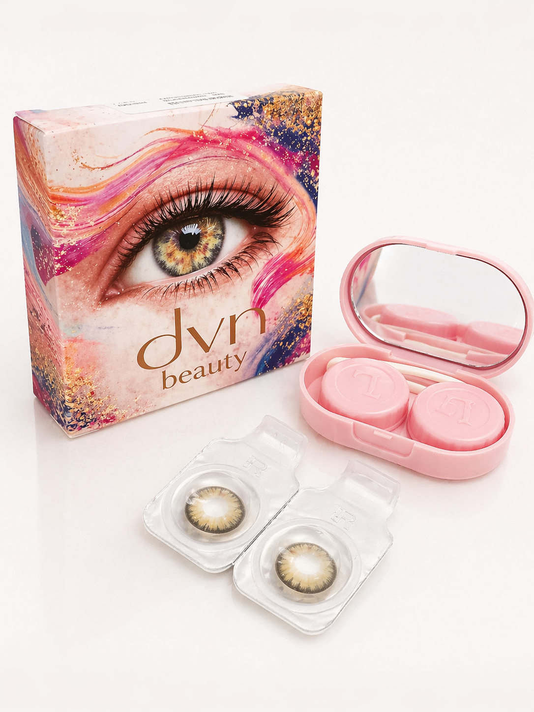 Lentilles de couleur annuelles DVN Beauty – Effet naturel